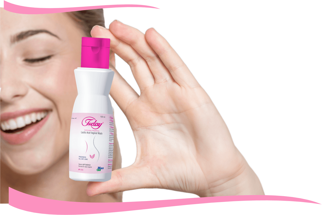 Model with product visual